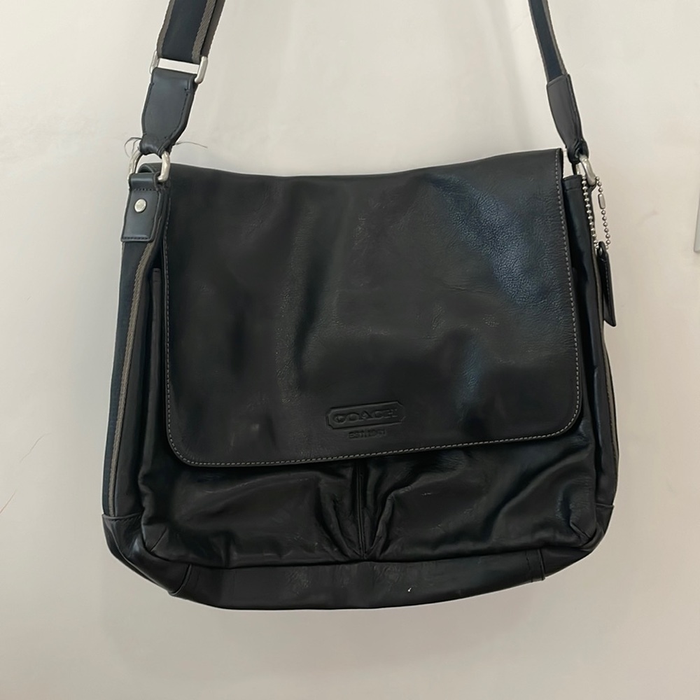 Coach Messenger Leather Bag